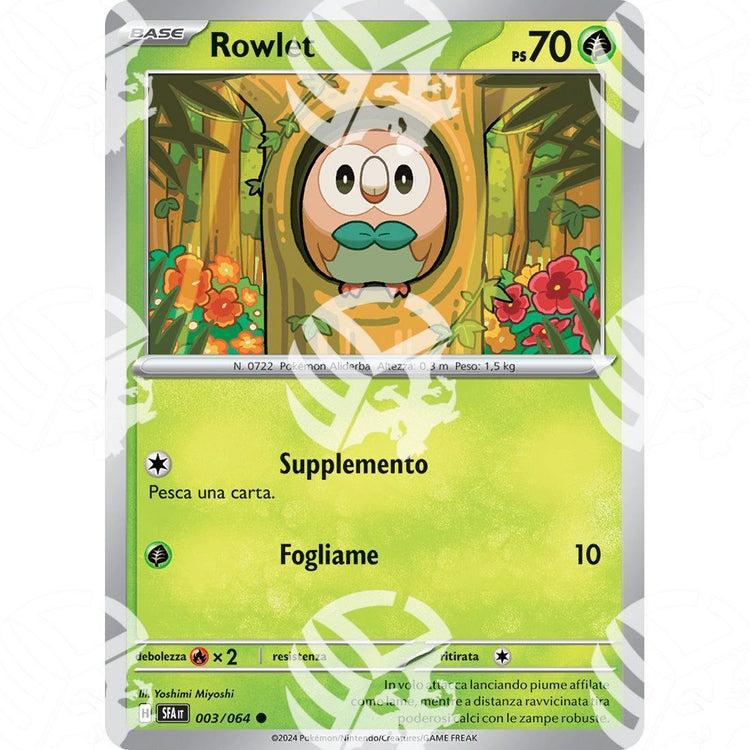 Segreto Fiabesco - Rowlet - 003/064 - Warcard