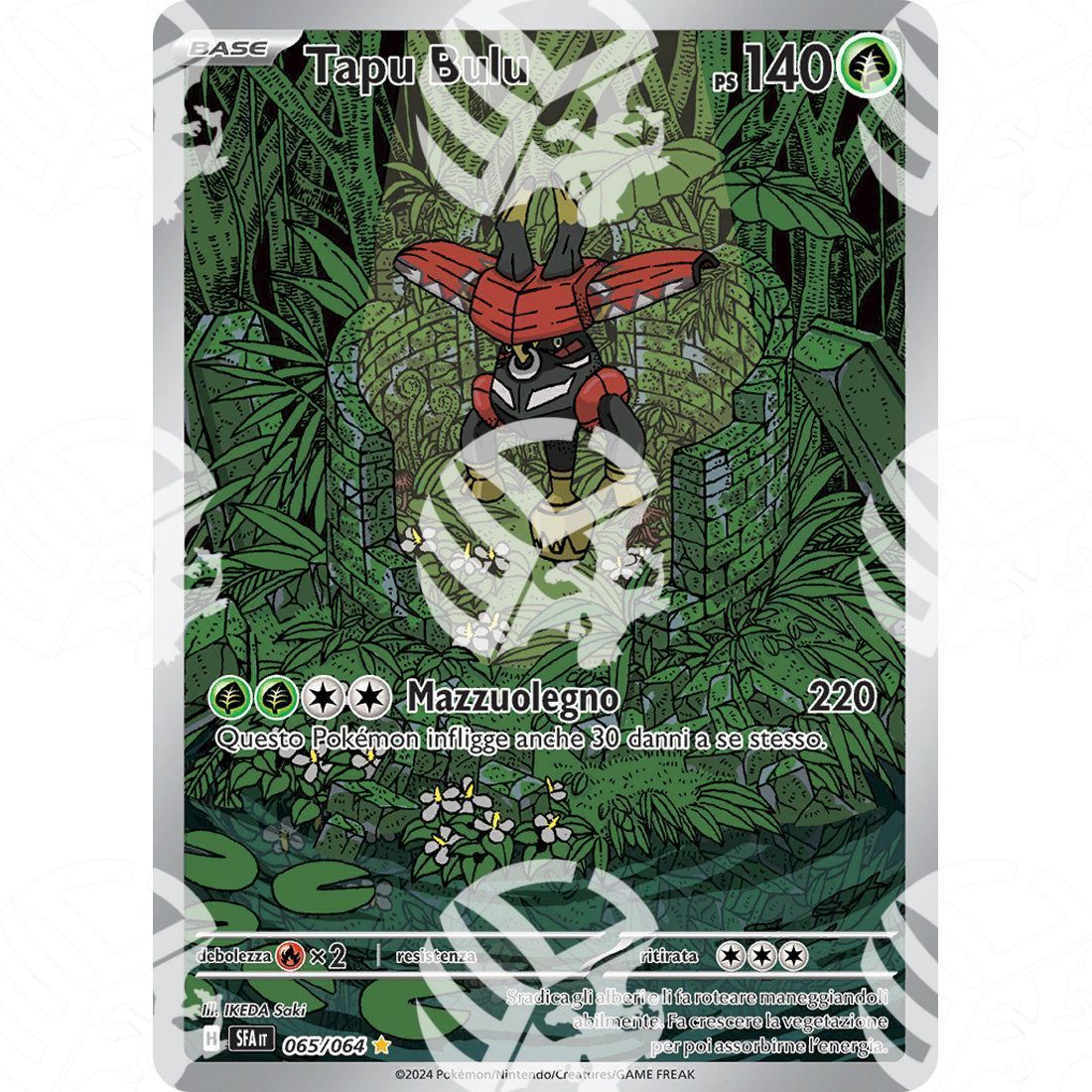 Segreto Fiabesco - Tapu Bulu - Illustration Rare 065/064 - Warcard
