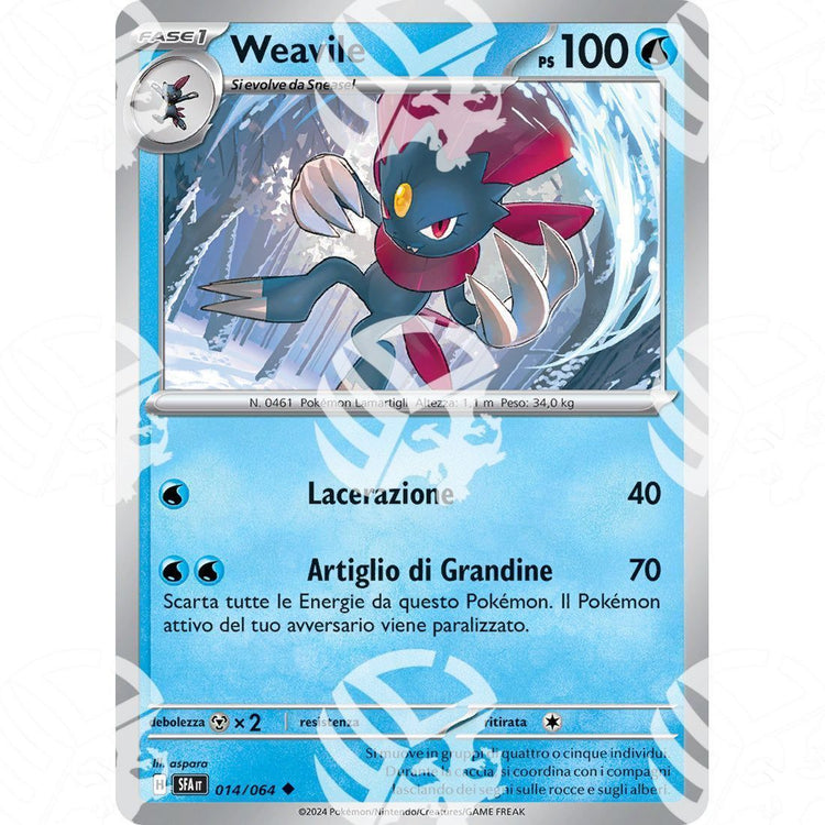 Segreto Fiabesco - Weavile - 014/064 - Warcard