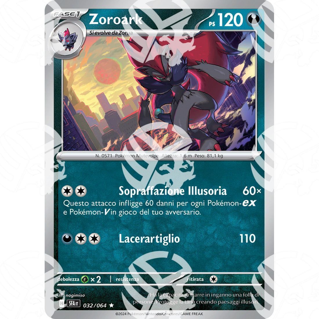 Segreto Fiabesco - Zoroark - 032/064 - Warcard