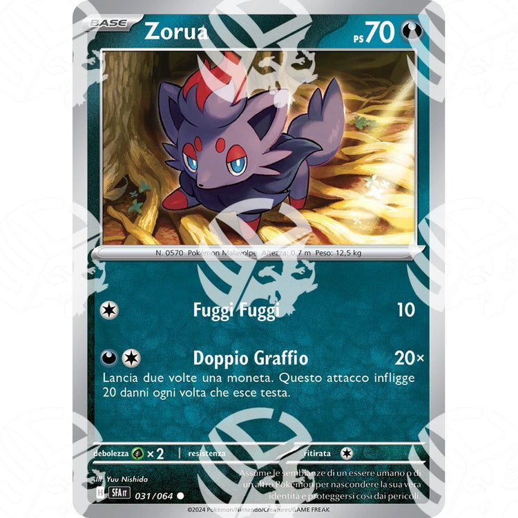 Segreto Fiabesco - Zorua - 031/064 - Warcard