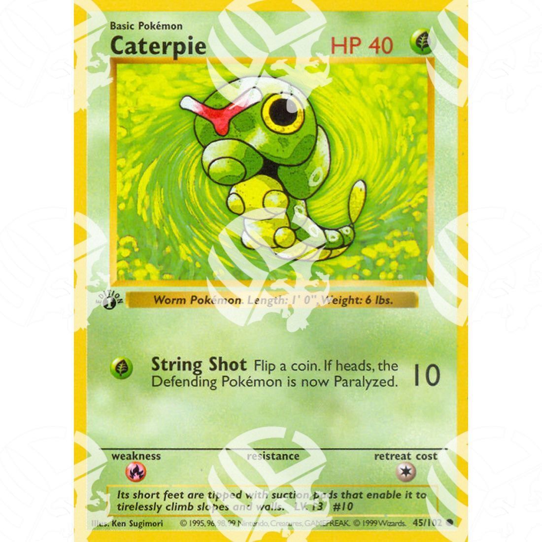 Set Base - Caterpie - 45/102 - Warcard
