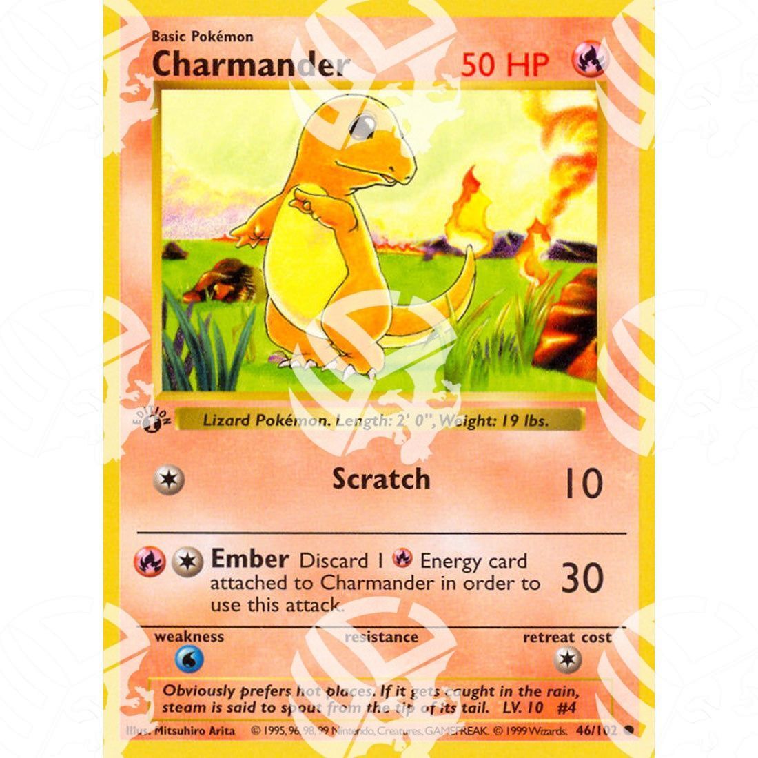 Set Base - Charmander - 46/102 - Warcard