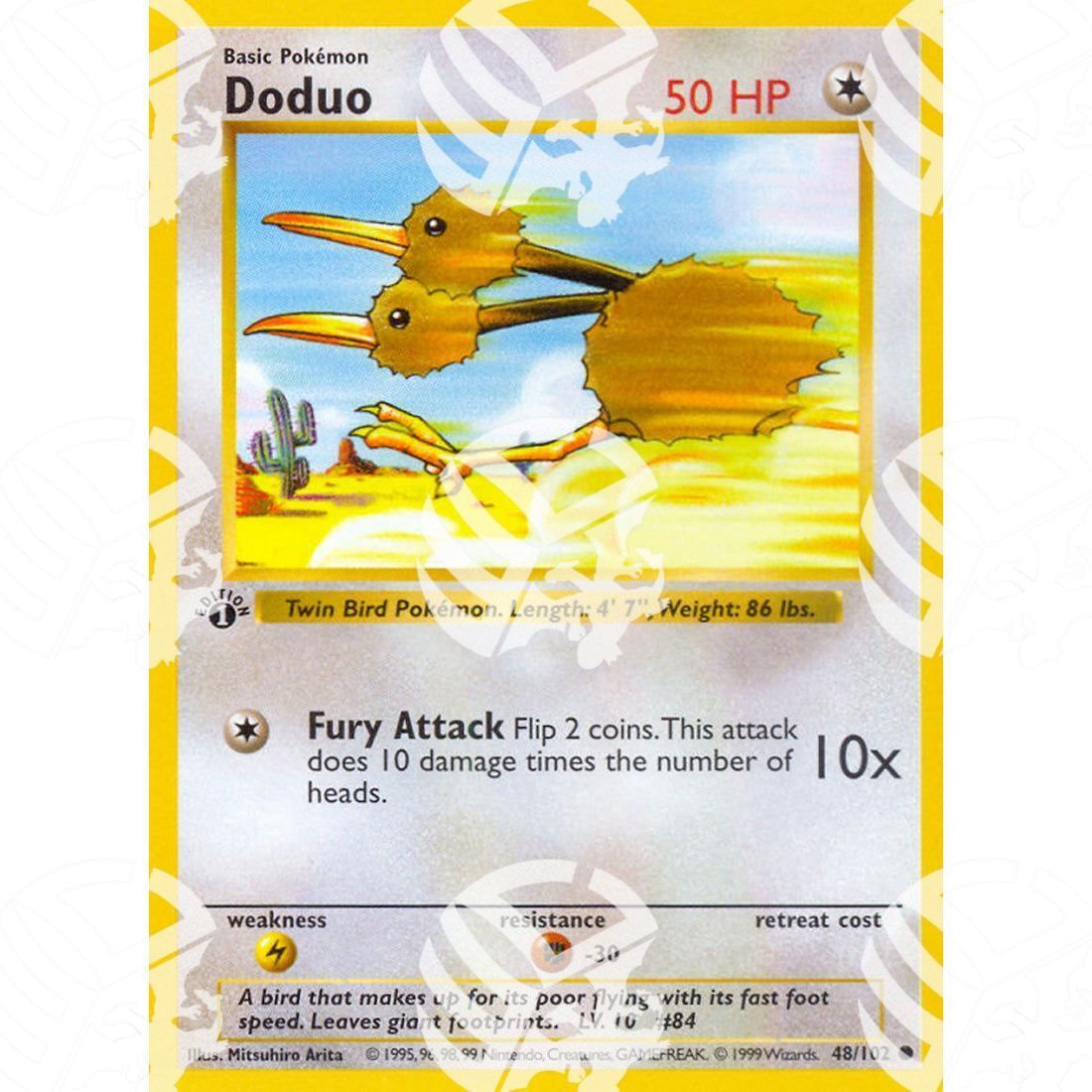 Set Base - Doduo - 48/102 - Warcard