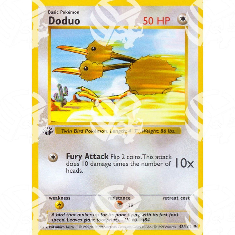 Set Base - Doduo - 48/102 - Warcard