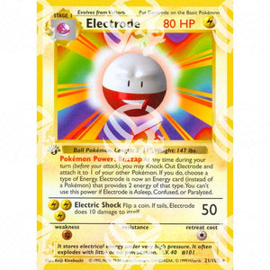 Set Base - Electrode - 21/102 - Warcard