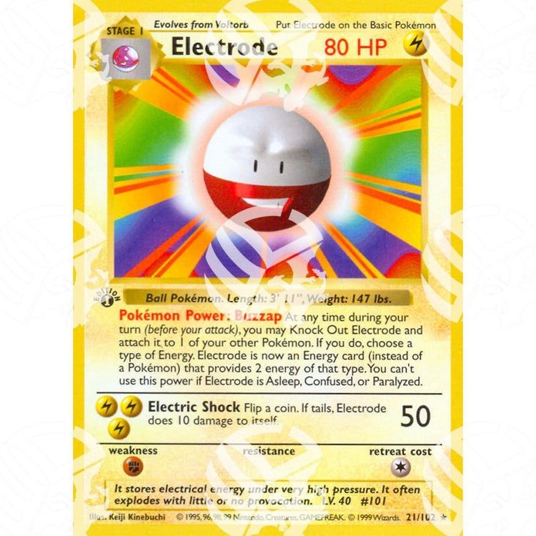 Set Base - Electrode - 21/102 - Warcard