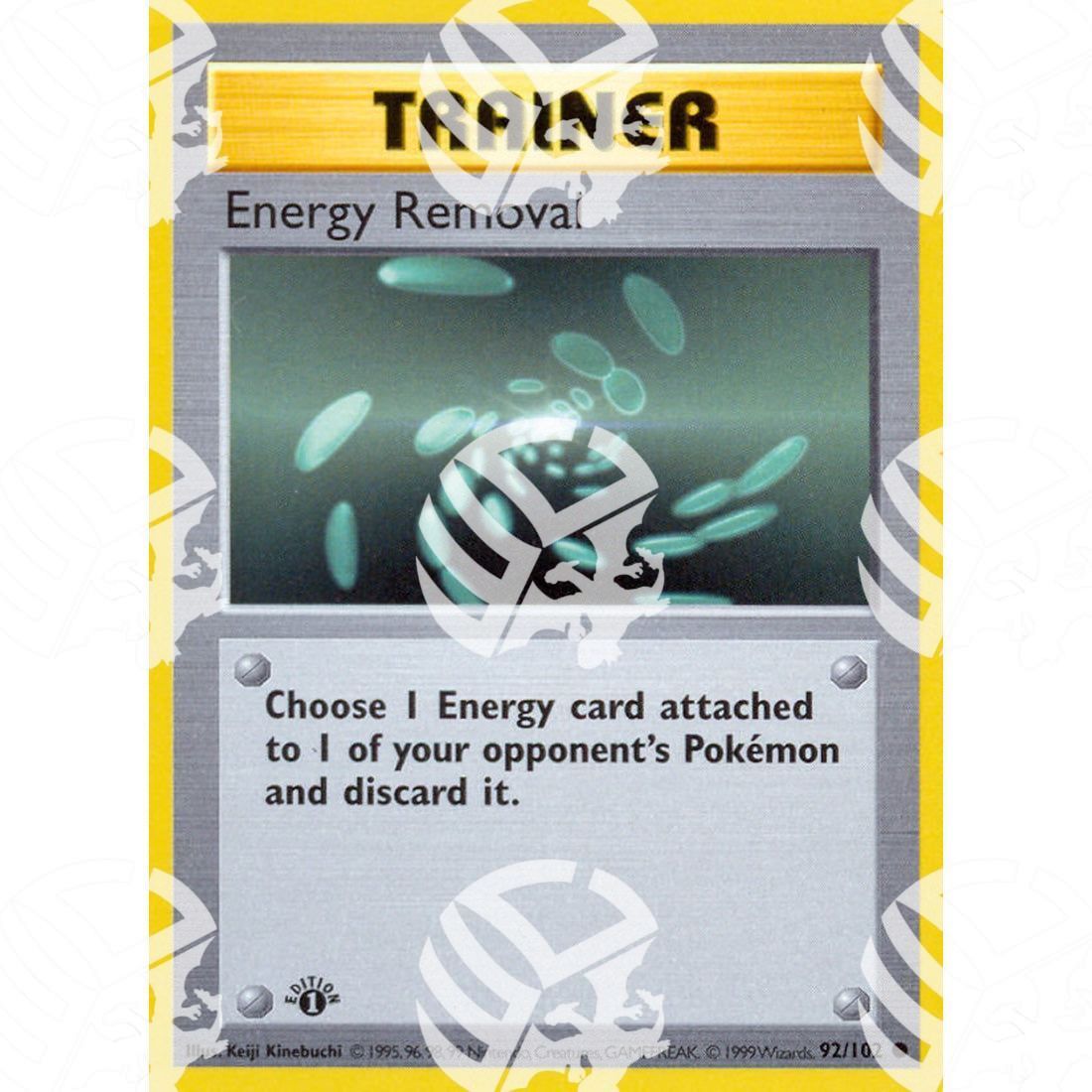 Set Base - Energy Removal - 92/102 - Warcard