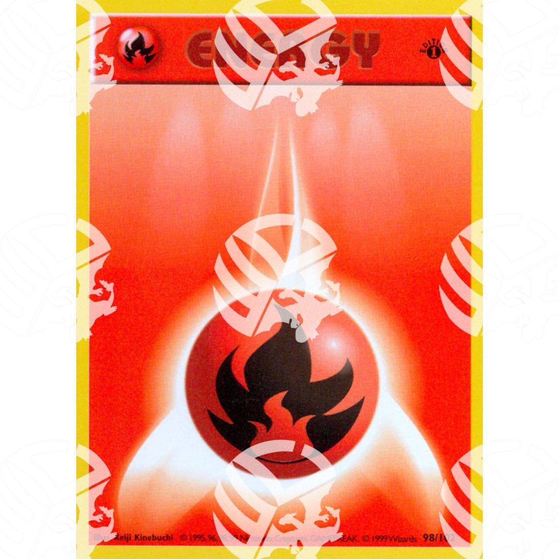 Set Base - Fire Energy - 98/102 - Warcard