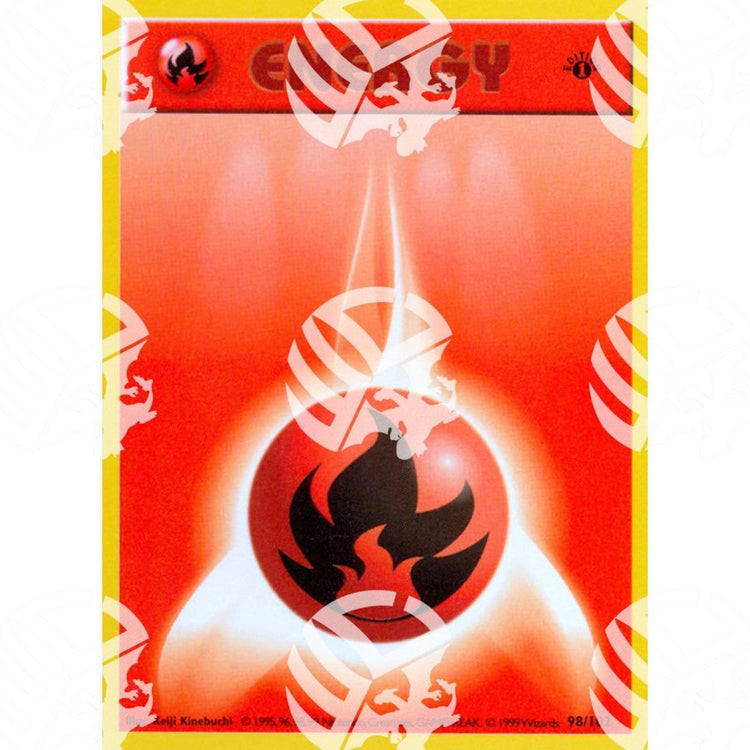 Set Base - Fire Energy - 98/102 - Warcard