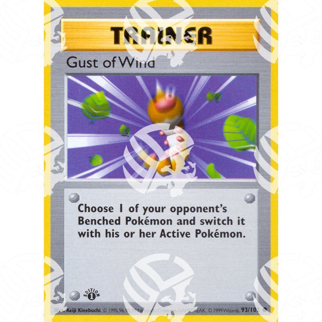 Set Base - Gust of Wind - 93/102 - Warcard