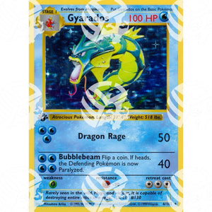Set Base - Gyarados - Holo Rare 6/102 - Warcard