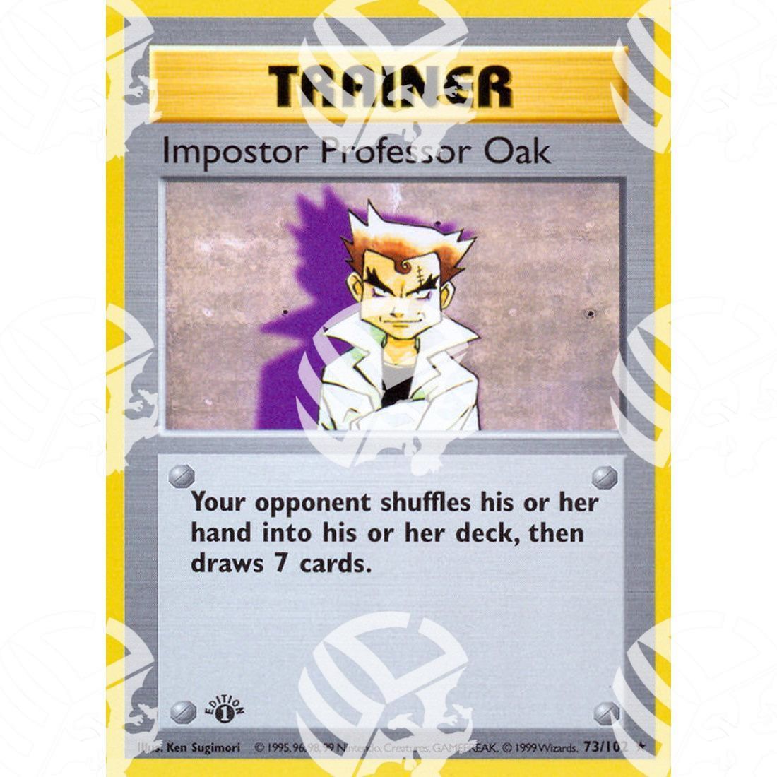 Set Base - Imposter Professor Oak - 73/102 - Warcard