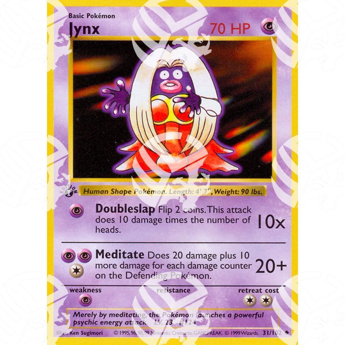 Set Base - Jynx - 31/102 - Warcard