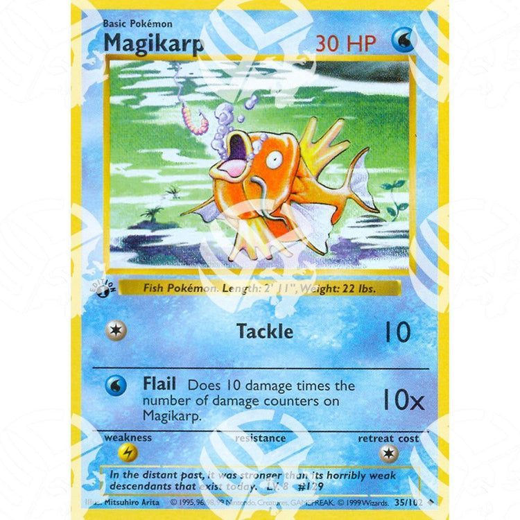 Set Base - Magikarp - 35/102 - Warcard