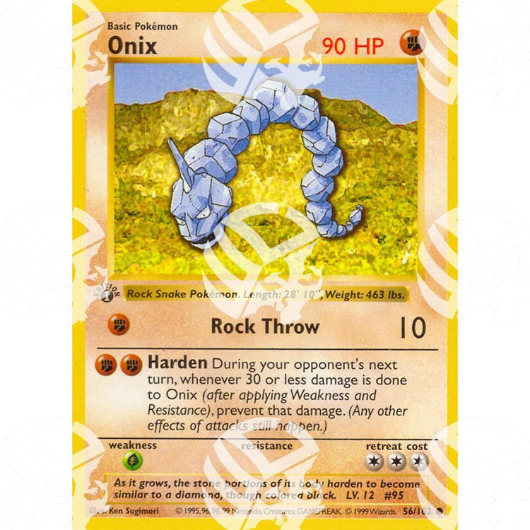 Set Base - Onix - 56/102 - Warcard