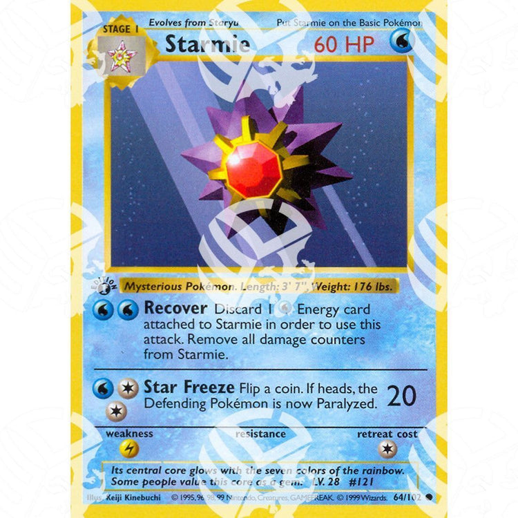 Set Base - Starmie - 64/102 - Warcard