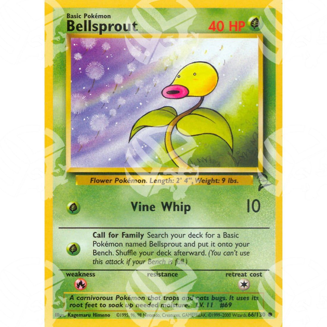 Set base 2 - Bellsprout - 66/130 - Warcard - Set base 2 - Bellsprout - 66/130 i prezzi più bassi sul mercato, solo da www.warcardshop.com! Carte singole, box, buste e mazzi.