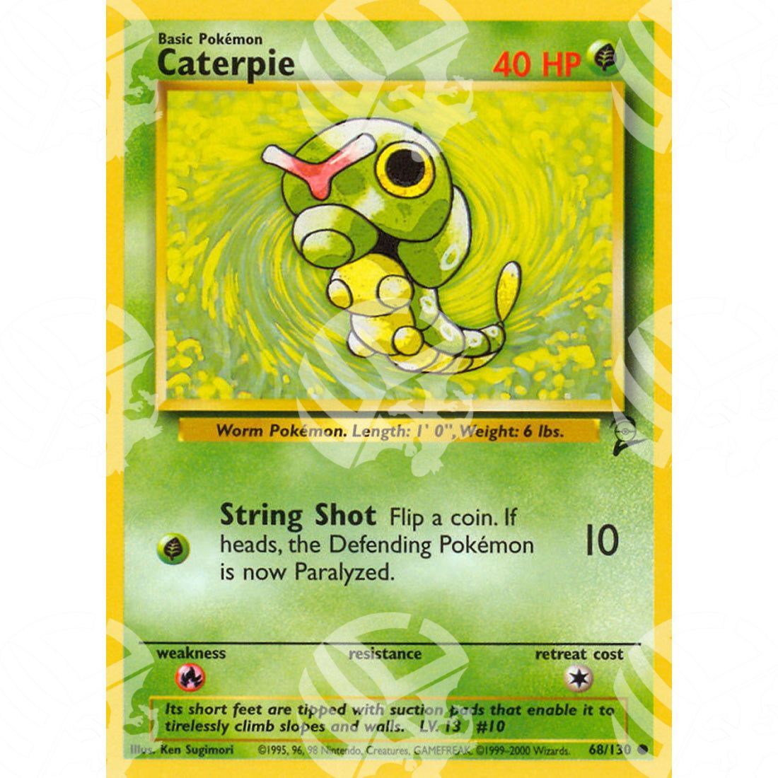 Set base 2 - Caterpie - 68/130 - Warcard - Set base 2 - Caterpie - 68/130 i prezzi più bassi sul mercato, solo da www.warcardshop.com! Carte singole, box, buste e mazzi.