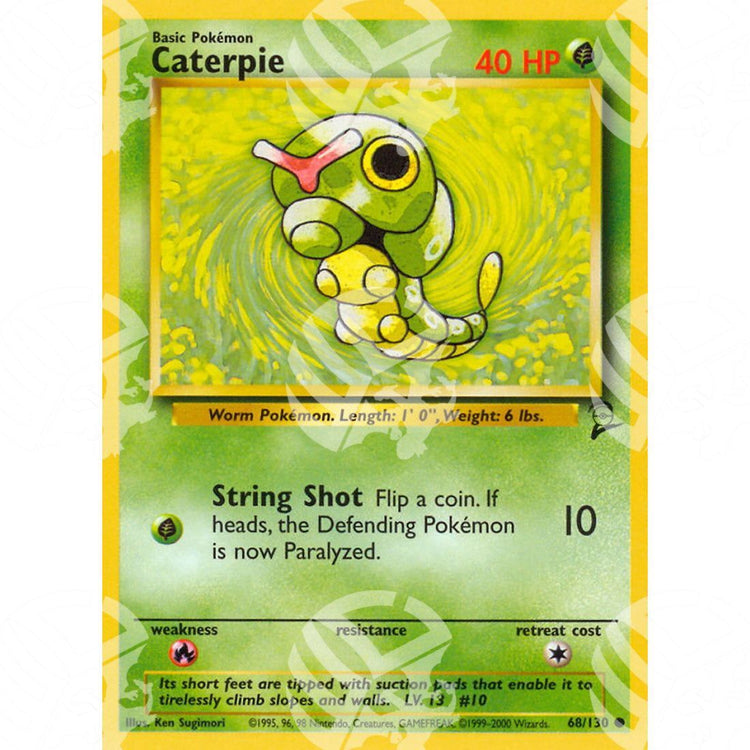 Set base 2 - Caterpie - 68/130 - Warcard - Set base 2 - Caterpie - 68/130 i prezzi più bassi sul mercato, solo da www.warcardshop.com! Carte singole, box, buste e mazzi.
