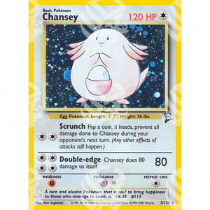 Set base 2 - Chansey - Holo Rare 3/130 - Warcard - Set base 2 - Chansey - Holo Rare 3/130 i prezzi più bassi sul mercato, solo da www.warcardshop.com! Carte singole, box, buste e mazzi.