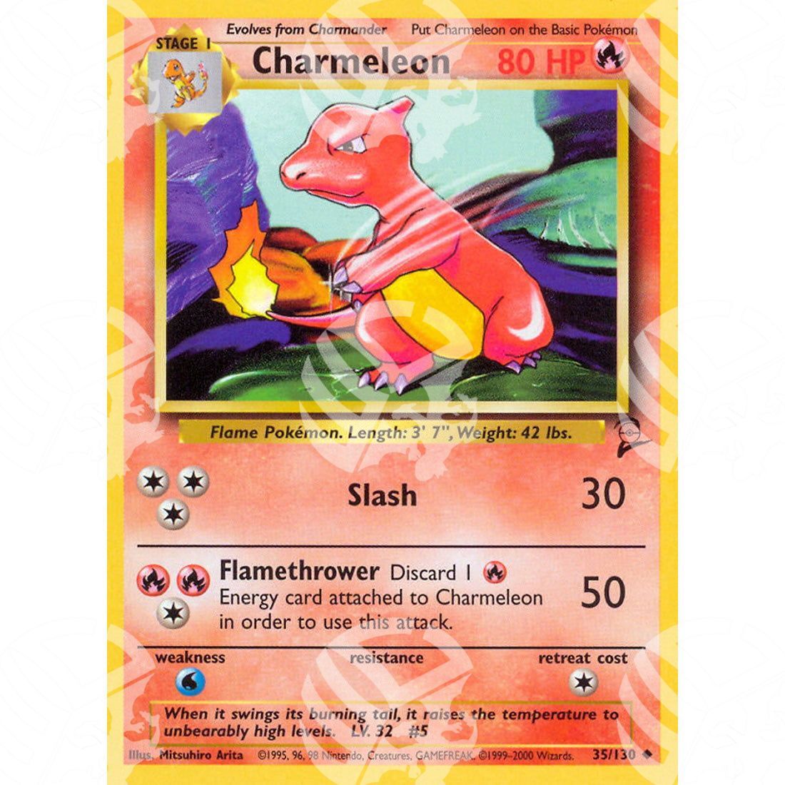 Set base 2 - Charmeleon - 35/130 - Warcard - Set base 2 - Charmeleon - 35/130 i prezzi più bassi sul mercato, solo da www.warcardshop.com! Carte singole, box, buste e mazzi.