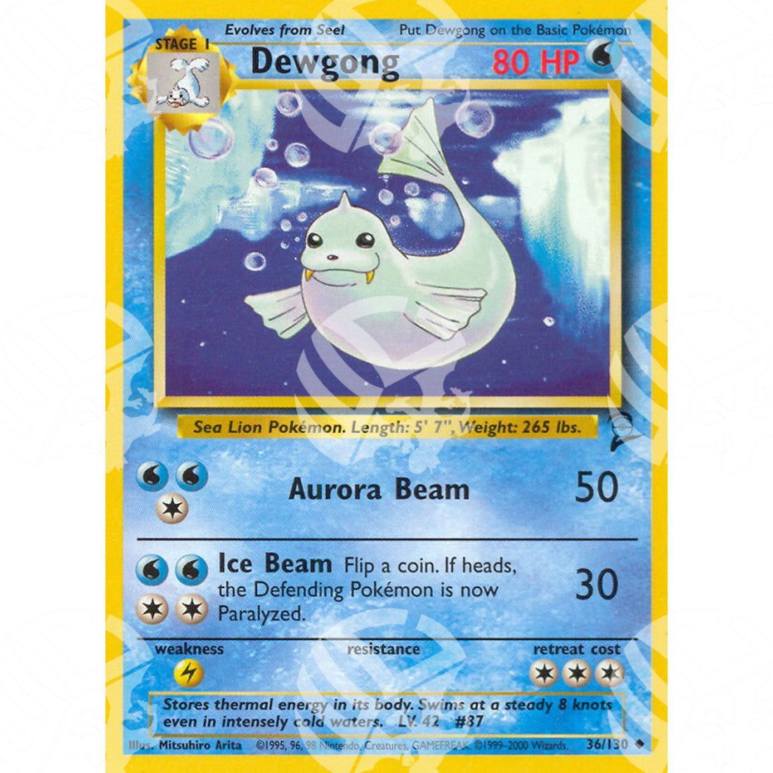 Set base 2 - Dewgong - 36/130 - Warcard - Set base 2 - Dewgong - 36/130 i prezzi più bassi sul mercato, solo da www.warcardshop.com! Carte singole, box, buste e mazzi.