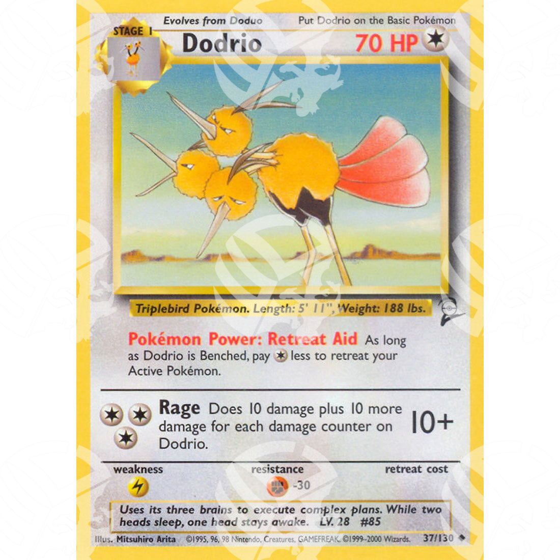 Set base 2 - Dodrio - 37/130 - Warcard - Set base 2 - Dodrio - 37/130 i prezzi più bassi sul mercato, solo da www.warcardshop.com! Carte singole, box, buste e mazzi.