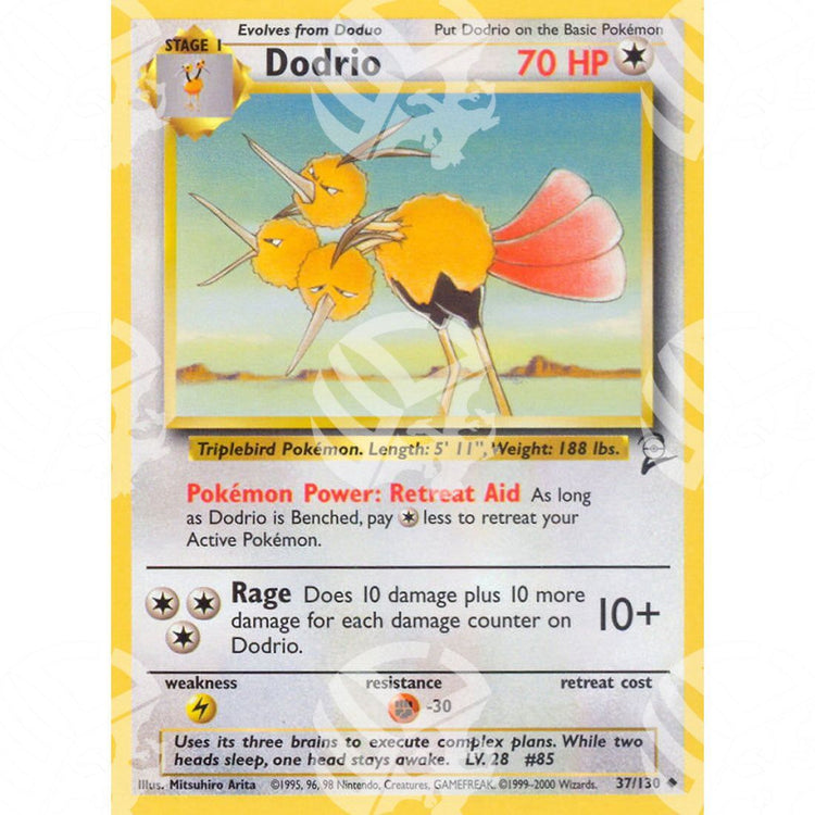 Set base 2 - Dodrio - 37/130 - Warcard - Set base 2 - Dodrio - 37/130 i prezzi più bassi sul mercato, solo da www.warcardshop.com! Carte singole, box, buste e mazzi.