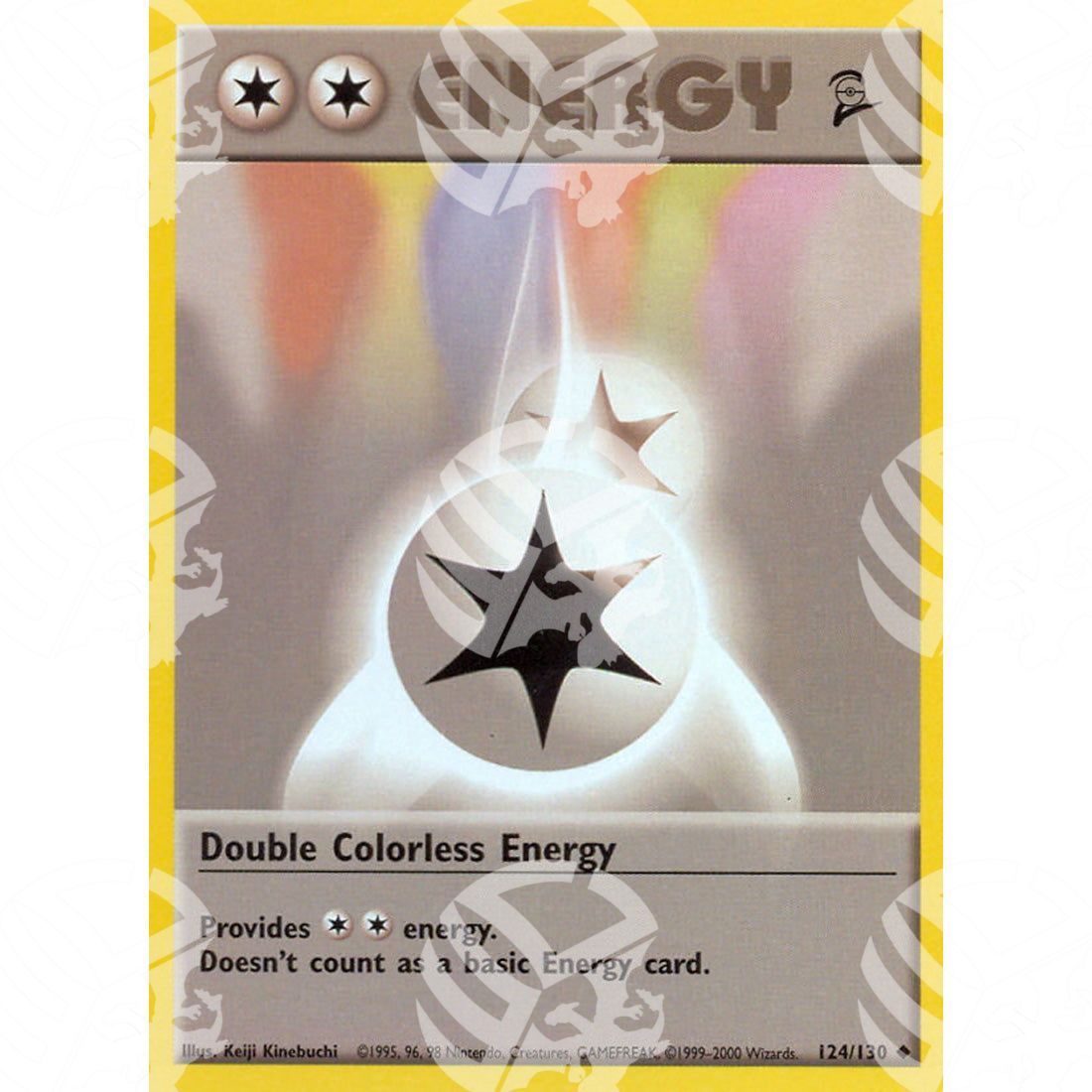 Set base 2 - Double Colorless Energy - 124/130 - Warcard - Set base 2 - Double Colorless Energy - 124/130 i prezzi più bassi sul mercato, solo da www.warcardshop.com! Carte singole, box, buste e mazzi.