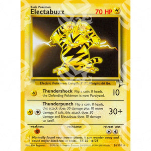 Set base 2 - Electabuzz - 24/130 - Warcard - Set base 2 - Electabuzz - 24/130 i prezzi più bassi sul mercato, solo da www.warcardshop.com! Carte singole, box, buste e mazzi.