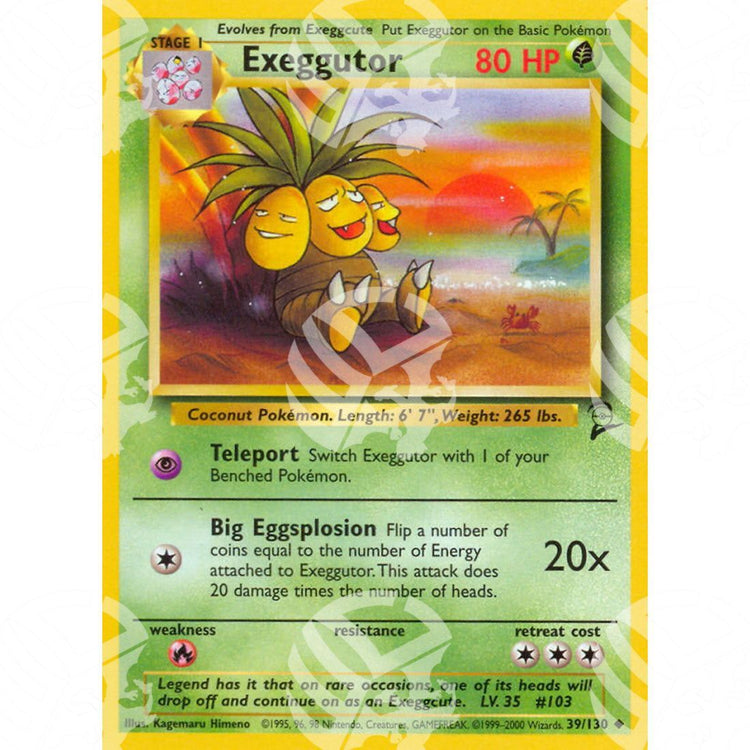 Set base 2 - Exeggutor - 39/130 - Warcard - Set base 2 - Exeggutor - 39/130 i prezzi più bassi sul mercato, solo da www.warcardshop.com! Carte singole, box, buste e mazzi.