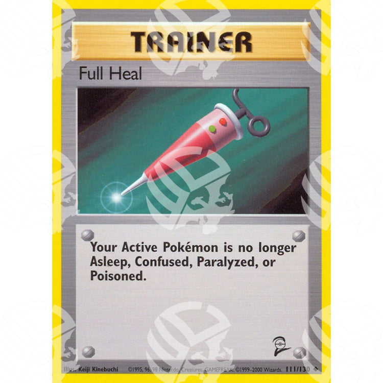 Set base 2 - Full Heal - 111/130 - Warcard - Set base 2 - Full Heal - 111/130 i prezzi più bassi sul mercato, solo da www.warcardshop.com! Carte singole, box, buste e mazzi.