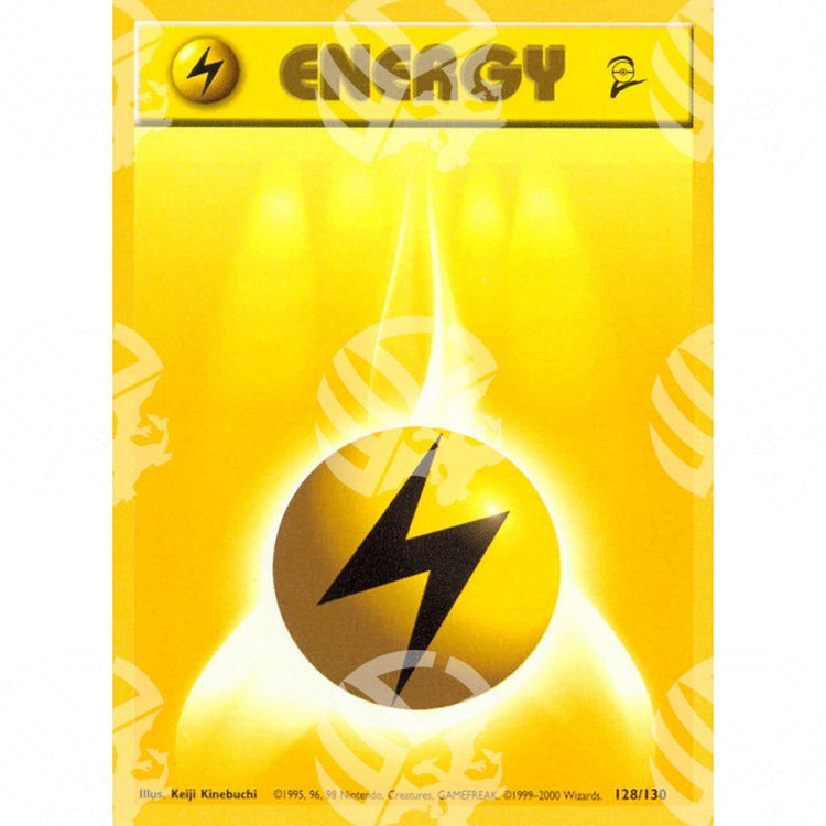 Set base 2 - Lightning Energy - 128/130 - Warcard - Set base 2 - Lightning Energy - 128/130 i prezzi più bassi sul mercato, solo da www.warcardshop.com! Carte singole, box, buste e mazzi.