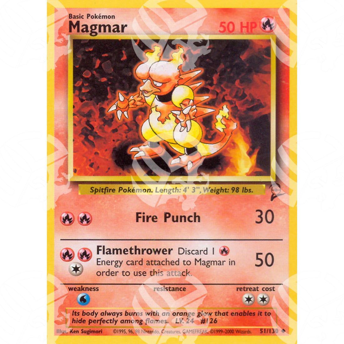 Set base 2 - Magmar - 51/130 - Warcard - Set base 2 - Magmar - 51/130 i prezzi più bassi sul mercato, solo da www.warcardshop.com! Carte singole, box, buste e mazzi.