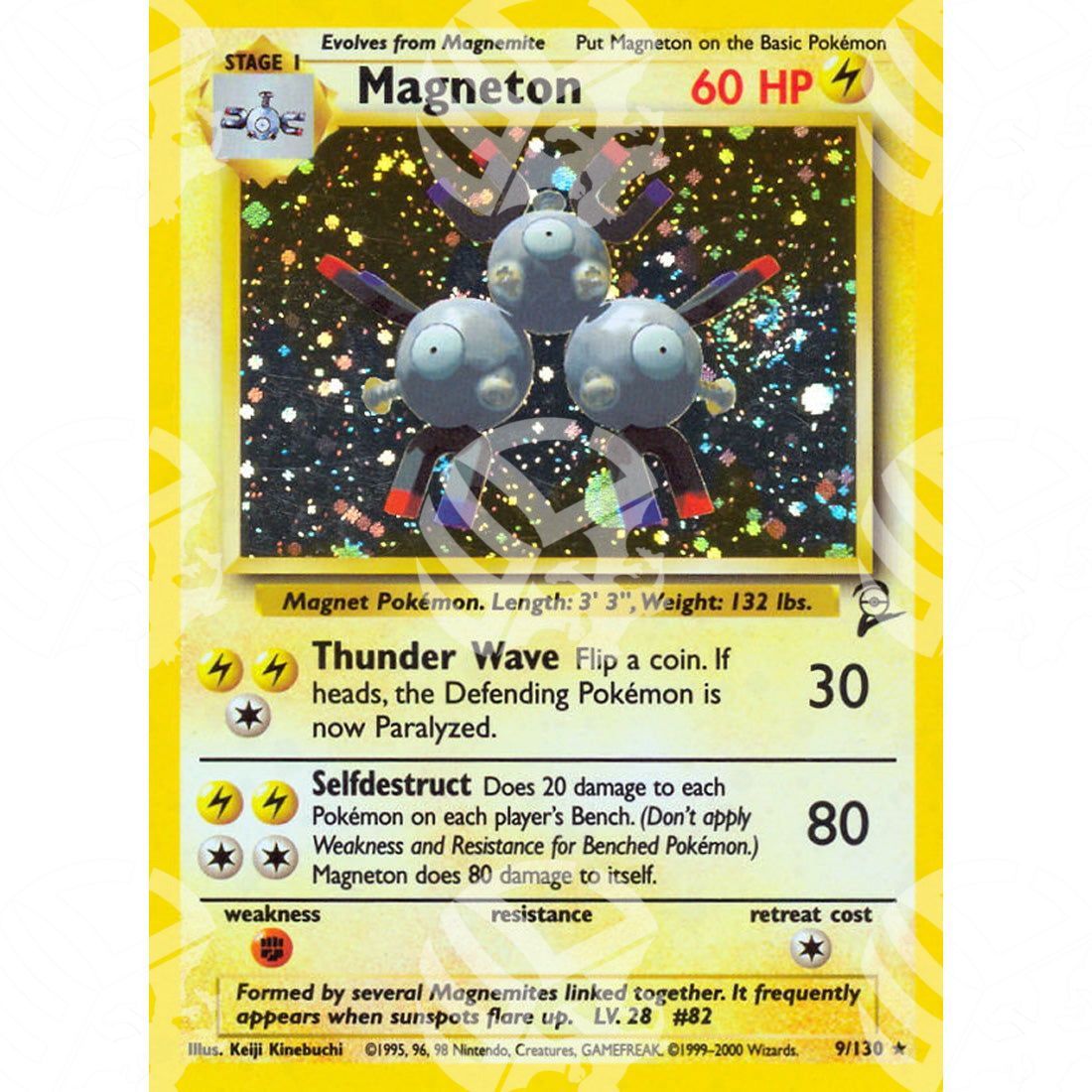 Set base 2 - Magneton - Holo Rare 9/130 - Warcard - Set base 2 - Magneton - Holo Rare 9/130 i prezzi più bassi sul mercato, solo da www.warcardshop.com! Carte singole, box, buste e mazzi.