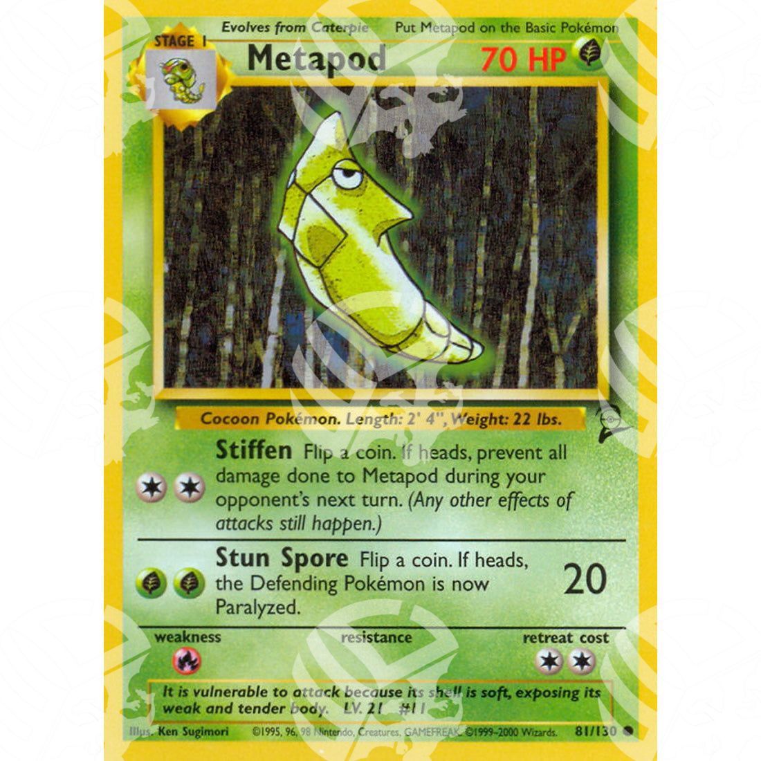 Set base 2 - Metapod - 81/130 - Warcard - Set base 2 - Metapod - 81/130 i prezzi più bassi sul mercato, solo da www.warcardshop.com! Carte singole, box, buste e mazzi.