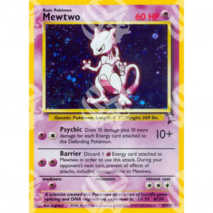 Set base 2 - Mewtwo - Holo Rare 10/130 - Warcard - Set base 2 - Mewtwo - Holo Rare 10/130 i prezzi più bassi sul mercato, solo da www.warcardshop.com! Carte singole, box, buste e mazzi.