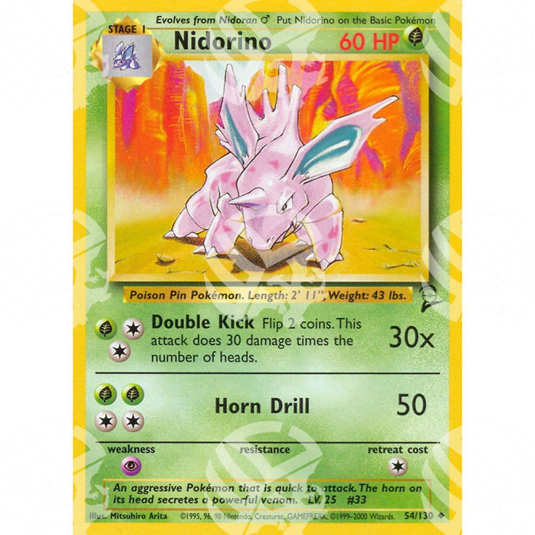 Set base 2 - Nidorino - 54/130 - Warcard - Set base 2 - Nidorino - 54/130 i prezzi più bassi sul mercato, solo da www.warcardshop.com! Carte singole, box, buste e mazzi.