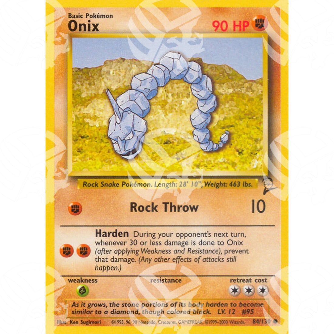 Set base 2 - Onix - 84/130 - Warcard - Set base 2 - Onix - 84/130 i prezzi più bassi sul mercato, solo da www.warcardshop.com! Carte singole, box, buste e mazzi.