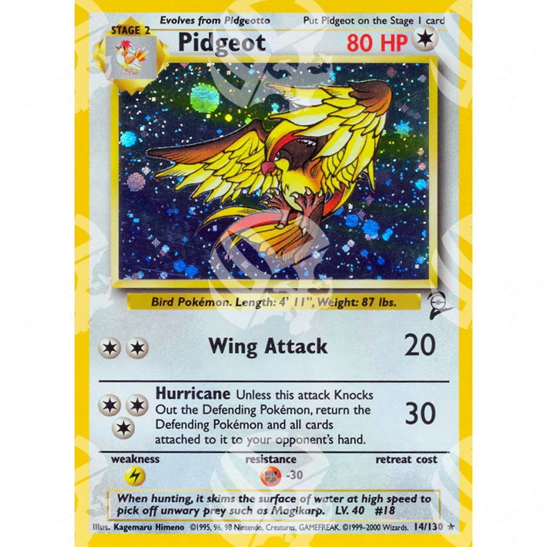 Set base 2 - Pidgeot - Holo Rare 14/130 - Warcard - Set base 2 - Pidgeot - Holo Rare 14/130 i prezzi più bassi sul mercato, solo da www.warcardshop.com! Carte singole, box, buste e mazzi.