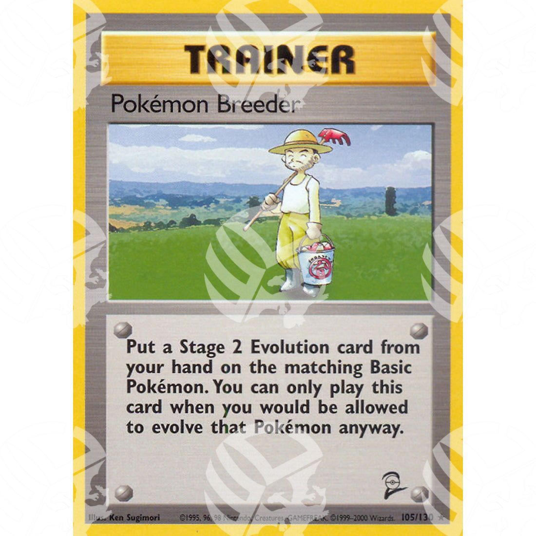 Set base 2 - Pokémon Breeder - 105/130 - Warcard - Set base 2 - Pokémon Breeder - 105/130 i prezzi più bassi sul mercato, solo da www.warcardshop.com! Carte singole, box, buste e mazzi.