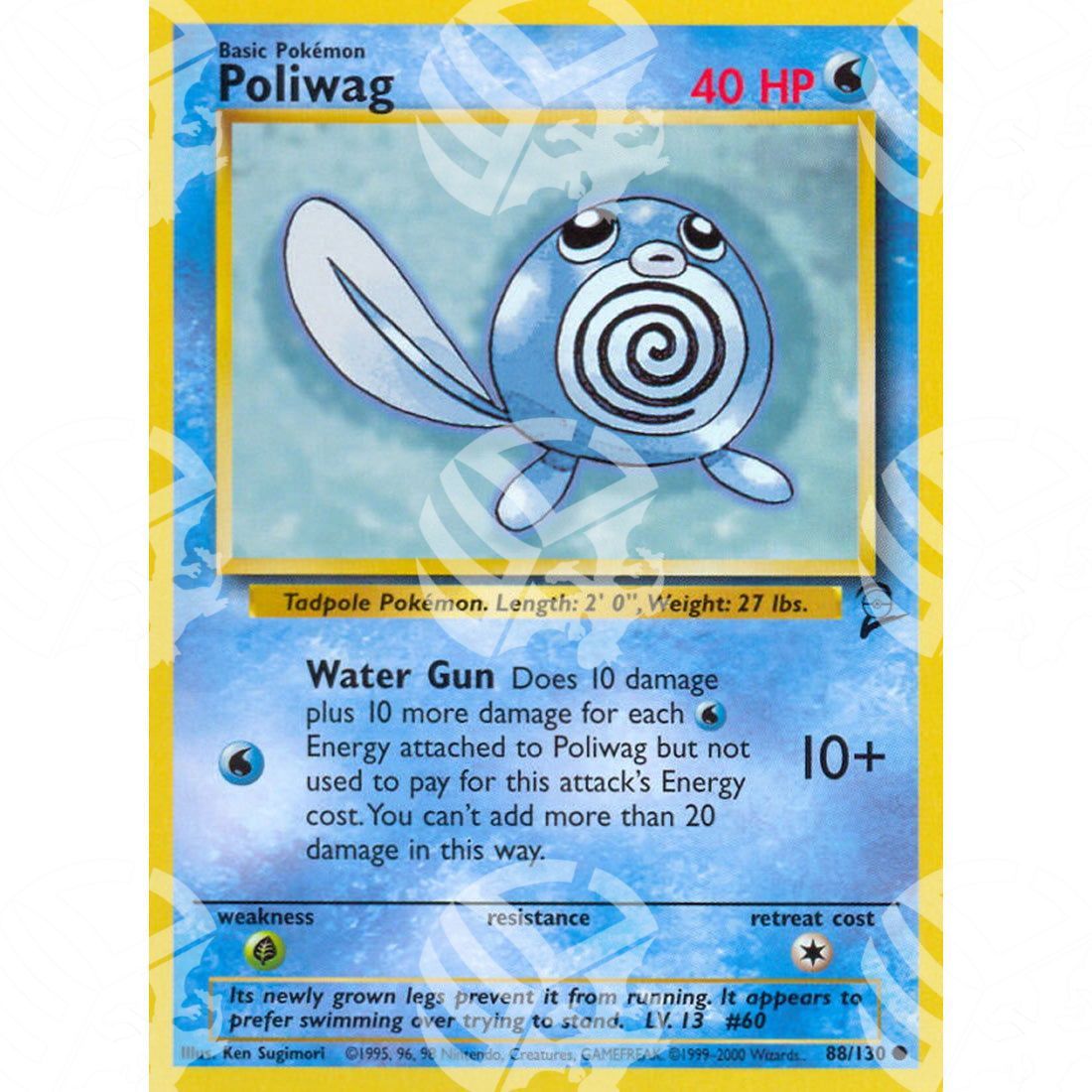 Set base 2 - Poliwag - 88/130 - Warcard - Set base 2 - Poliwag - 88/130 i prezzi più bassi sul mercato, solo da www.warcardshop.com! Carte singole, box, buste e mazzi.