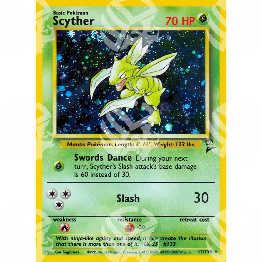 Set base 2 - Scyther - Holo Rare 17/130 - Warcard - Set base 2 - Raichu - Holo Rare 16/130 i prezzi più bassi sul mercato, solo da www.warcardshop.com! Carte singole, box, buste e mazzi.
