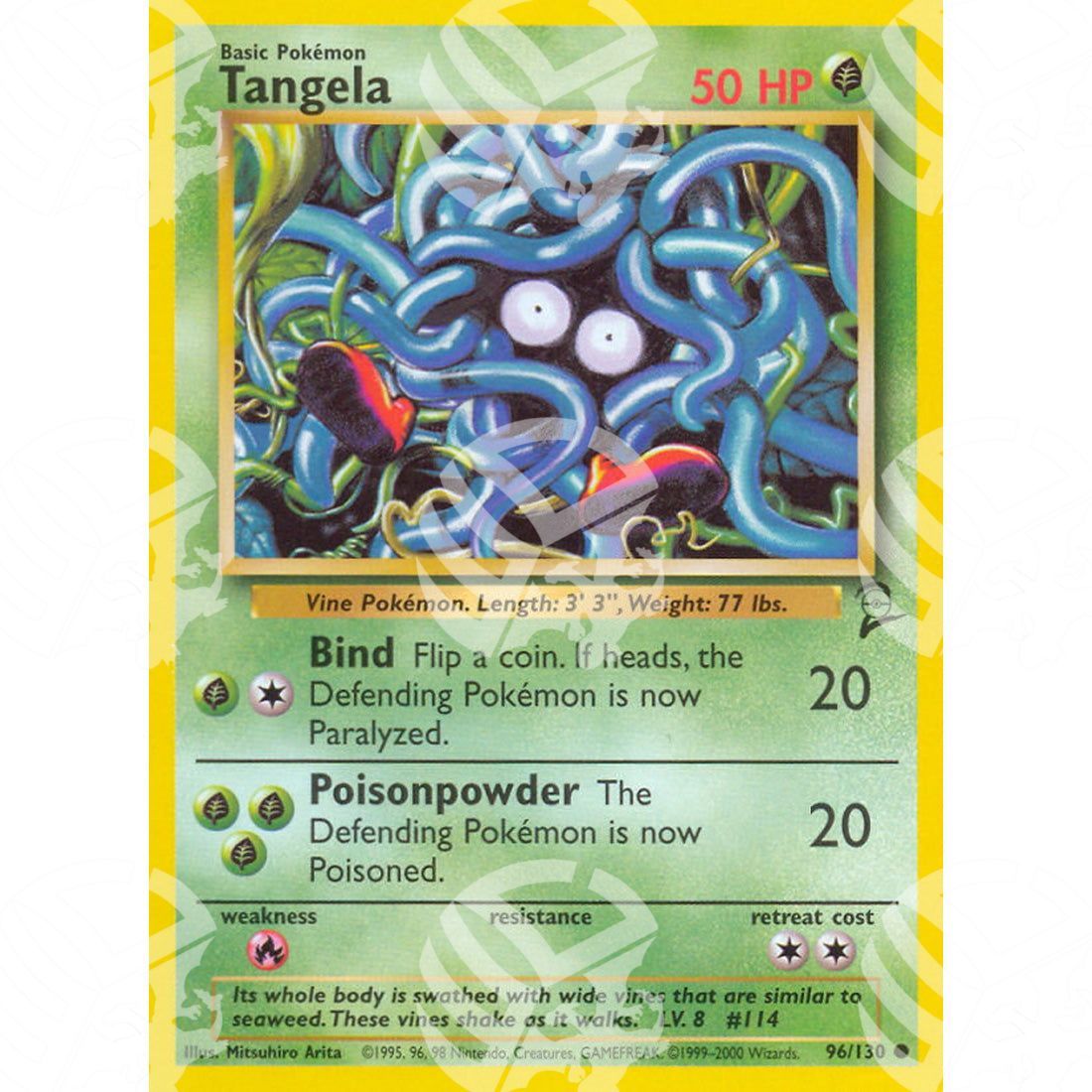 Set base 2 - Tangela - 96/130 - Warcard - Set base 2 - Tangela - 96/130 i prezzi più bassi sul mercato, solo da www.warcardshop.com! Carte singole, box, buste e mazzi.