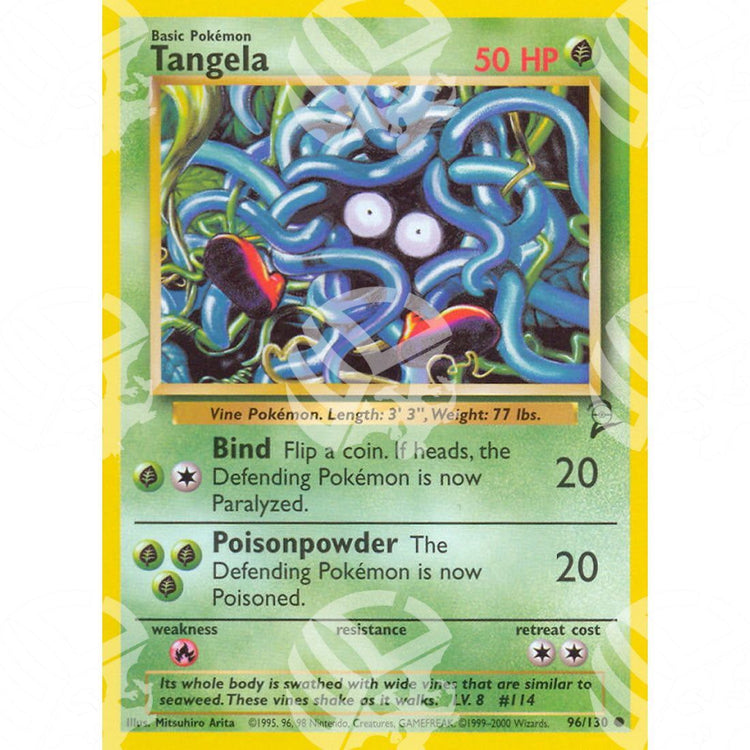 Set base 2 - Tangela - 96/130 - Warcard - Set base 2 - Tangela - 96/130 i prezzi più bassi sul mercato, solo da www.warcardshop.com! Carte singole, box, buste e mazzi.
