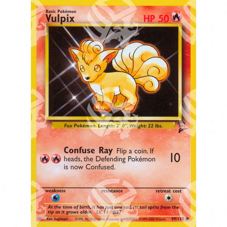 Set base 2 - Vulpix - 99/130 - Warcard - Set base 2 - Vulpix - 99/130 i prezzi più bassi sul mercato, solo da www.warcardshop.com! Carte singole, box, buste e mazzi.