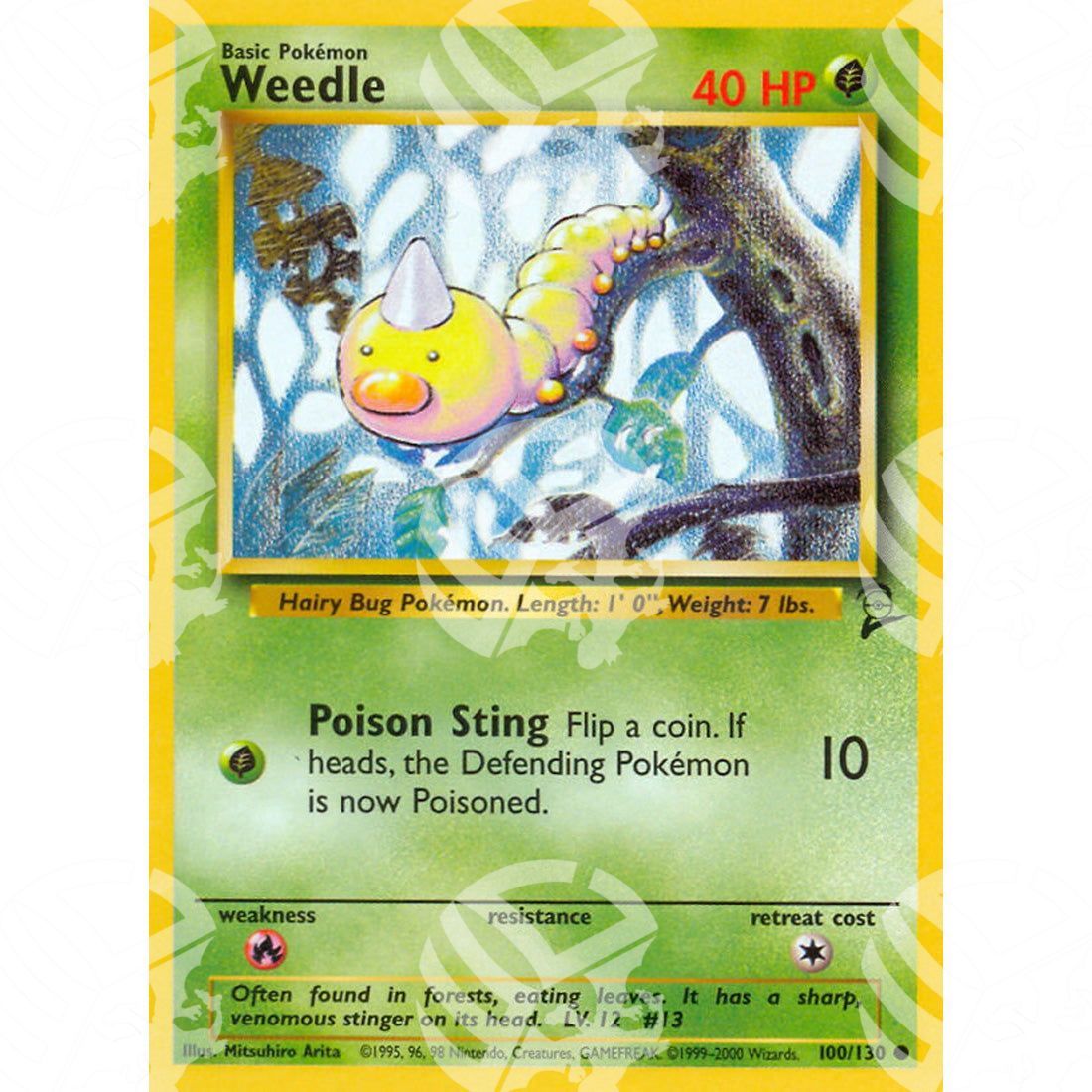 Set base 2 - Weedle - 100/130 - Warcard - Set base 2 - Weedle - 100/130 i prezzi più bassi sul mercato, solo da www.warcardshop.com! Carte singole, box, buste e mazzi.