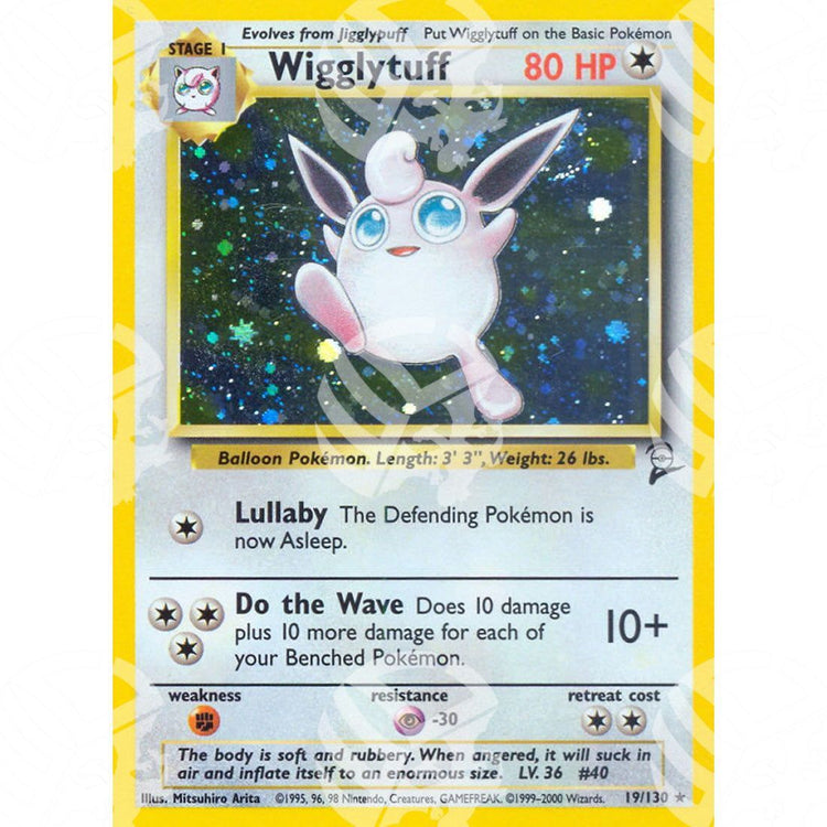Set base 2 - Wigglytuff - Holo Rare 19/130 - Warcard - Set base 2 - Wigglytuff - Holo Rare 19/130 i prezzi più bassi sul mercato, solo da www.warcardshop.com! Carte singole, box, buste e mazzi.