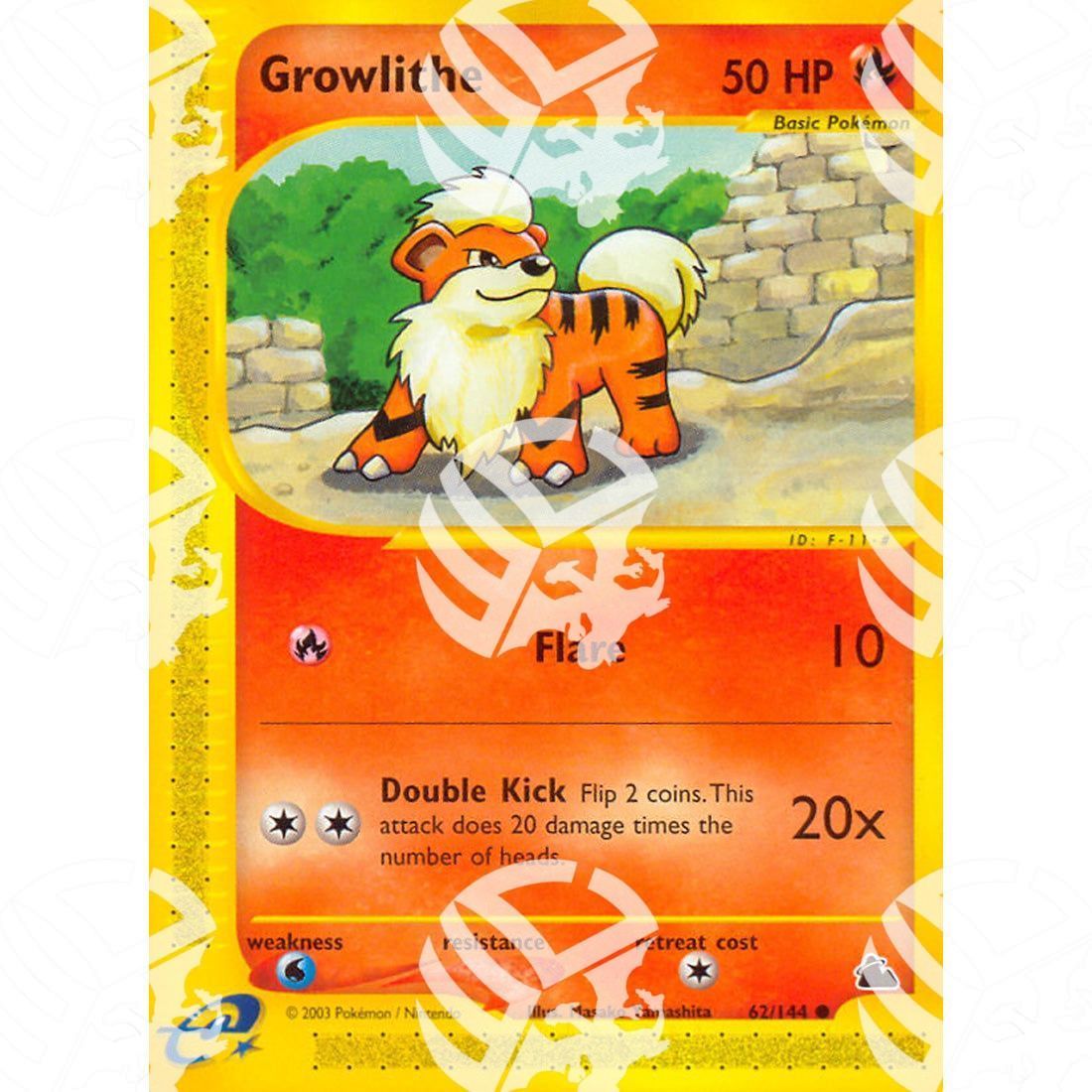 Skyridge - Growlithe - 62/144 - Warcard - Skyridge - Growlithe - 62/144 i prezzi più bassi sul mercato, solo da www.warcardshop.com! Carte singole, box, buste e mazzi.
